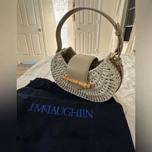 J. McLaughlin Whittaker Wicker Handbag